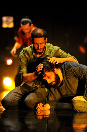 Solda sağa: Ejder Keskin, Bedirhan Dehmen ve Canberk Yıldız