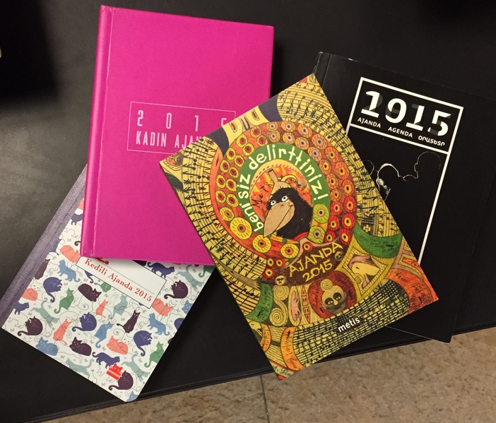 Dikkat! Bu ajandalar mesaj içeriklidir