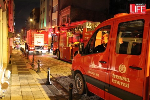 Kadıköy Kilisesi'nde yangın
