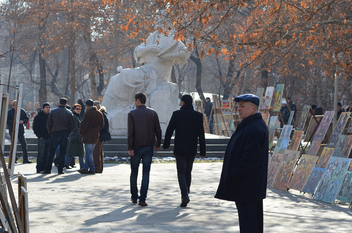 Galerinin değil bahçenin ressamları