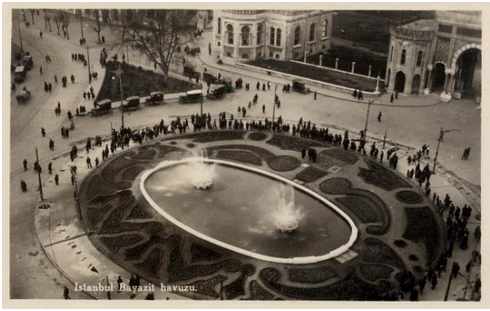 Menderes hükümetinin düzenlemesiyle yıkılan havuz, önemli bir buluşma noktasıydı