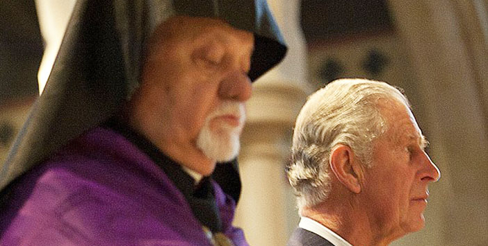 Irak Ermeni Kilisesi Başepiskoposu'ndan Prens Charles'a 24 Nisan mektubu