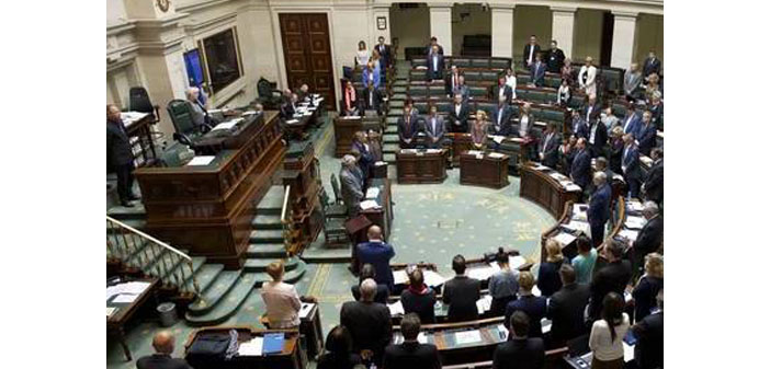 Belçika Parlamentosu'ndan Soykırım kurbanları için saygı duruşu