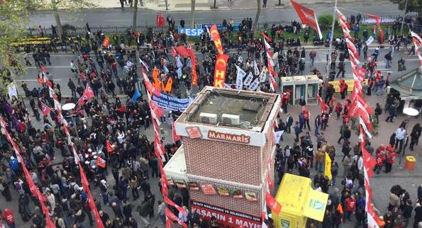 Kitle örgütleri Beşiktaş'ta