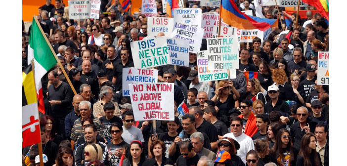 Toronto'da 5 bin kişi Soykırım için yürüdü