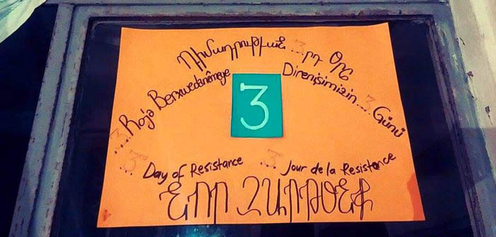 Kamp Armen nöbetinde 3. gün