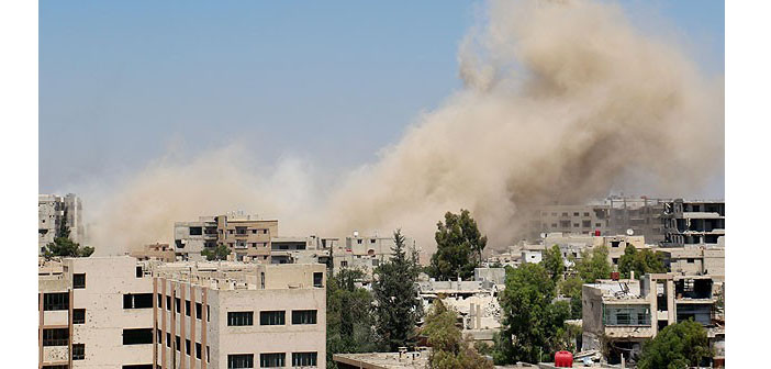 Halep'teki saldırıda 14 kişi hayatını kaybetti