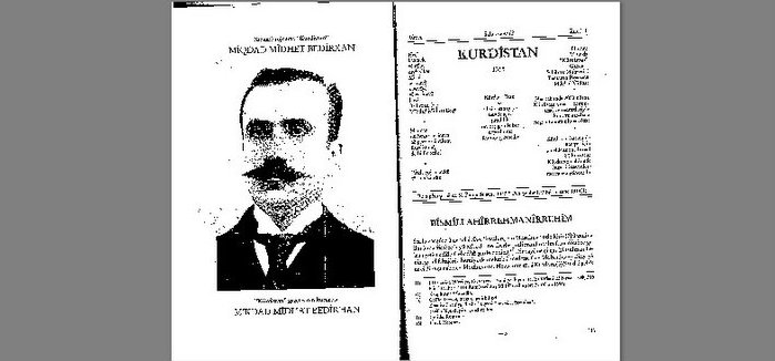 Soykırıma 13 yıl kala Kürdistan Gazetesi (1898-1902)