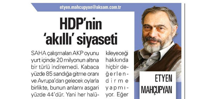 Ben de oynak bir sahne sanatçısıydım