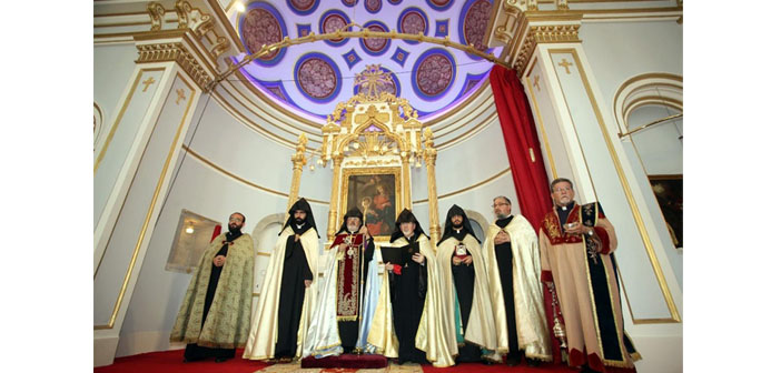 Surp Nışan Kilisesi kapılarını uzun bir aradan sonra tekrar açtı