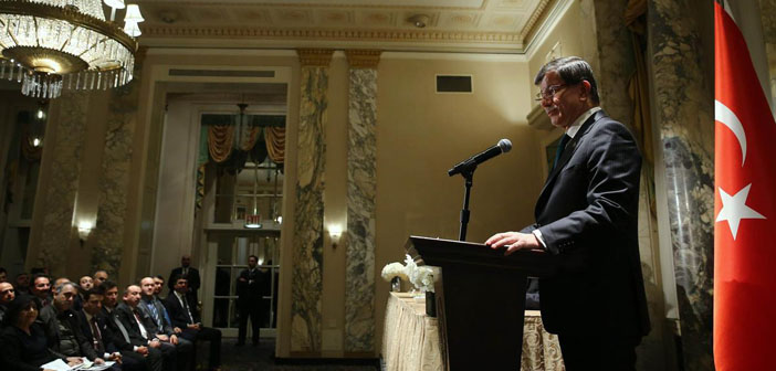 Davutoğlu: Ermeni, Yahudi, Rum lobisine, algı terörüne karşı mücadele verin