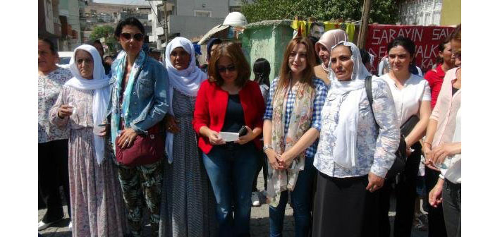 Barış İçin Kadın Dayanışma Grubu Cizre’de