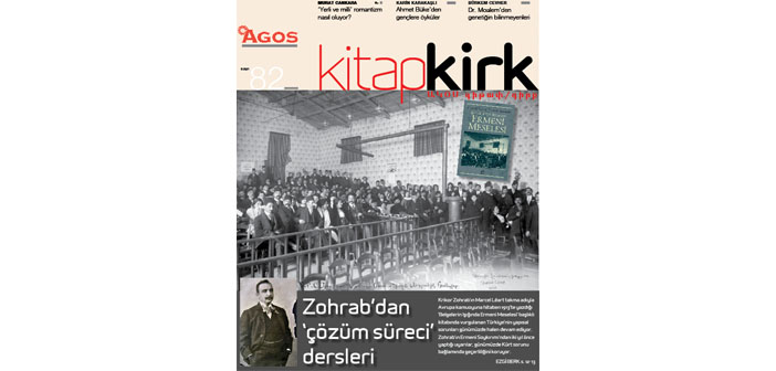 KİTAP / ԳԻՐՔ Eylül 2015: Zohrab'dan 'çözüm süreci' dersleri