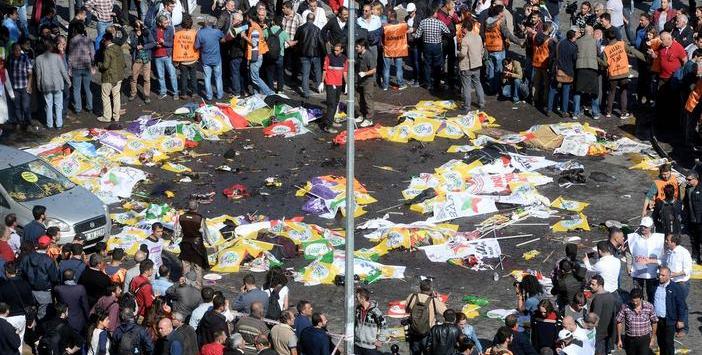 Explosions at the Peace Rally in Ankara: 97 killed, 246 injured
