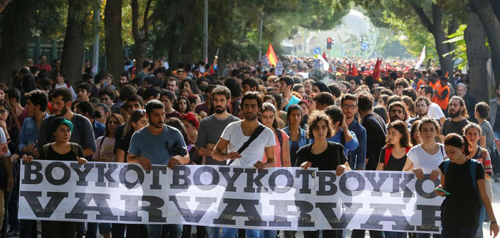 #HayatıDurduruyoruz eylemleri