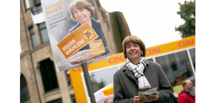 Irkçı saldırıya uğrayan Reker, artık Köln Belediye Başkanı