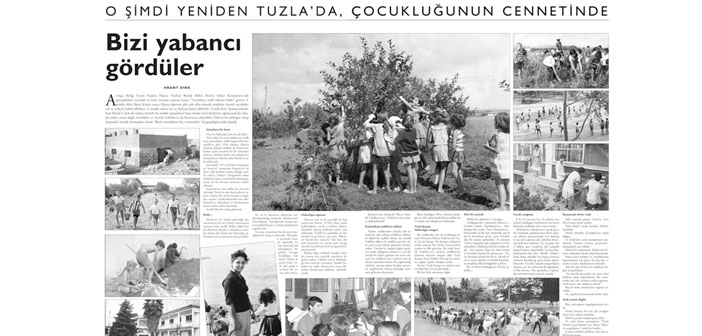 Agos' archive: Hrant Dink- they considered us as strangers