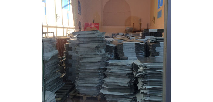 Bayındır Surp Asdvadzadzin Kilisesi depo olarak kullanılıyor