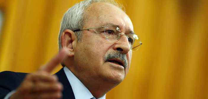 Kılıçdaroğlu: İçeride ve dışarıda çuvallayan bir Türkiye yönetimi