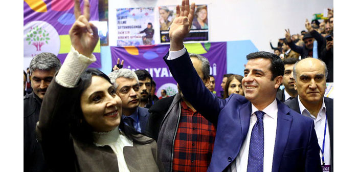 HDP'de Demirtaş ve Yüksekdağ'la yola devam