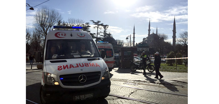 Sultanahmet'te canlı bomba: 10 kişi hayatını kaybetti