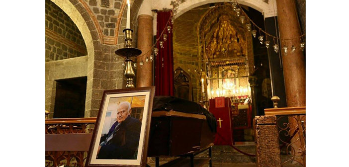 Suriçi’nde bir cenaze töreni