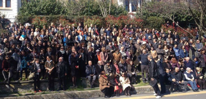 Tutuklanan akademisyenler için Boğaziçi hocalarından eylem