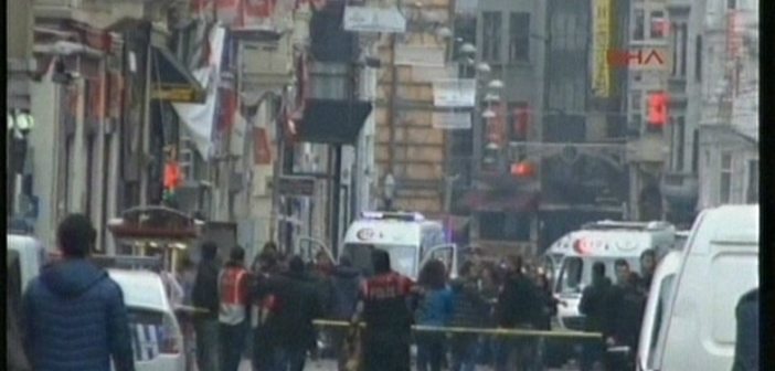 İstiklal Caddesi'nde patlama