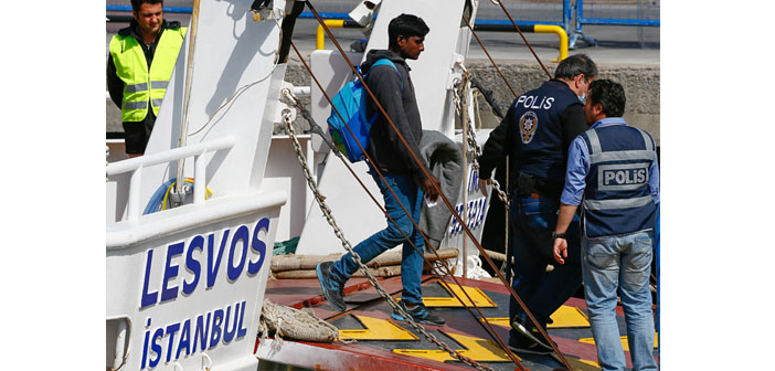 Geri gönderme, mültecileri daha tehlikeli rotalara itebilir