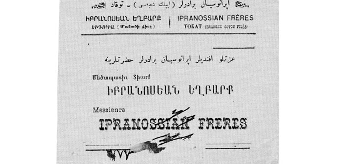 İpranosyan soyadının izinde