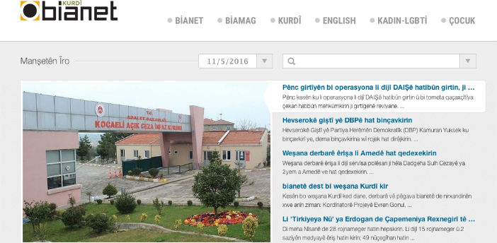 Bianet’in artık Kürtçesi de var