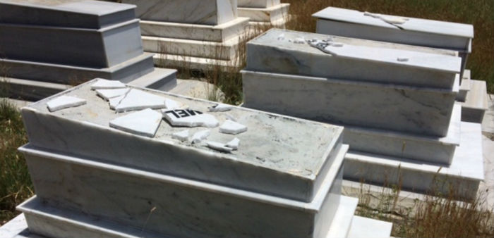 Hatay’daki Musevi mezarlığına saldırı