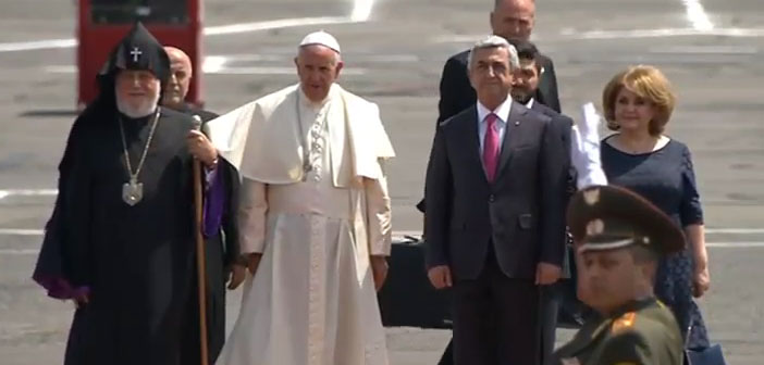 The Pope in Armenia