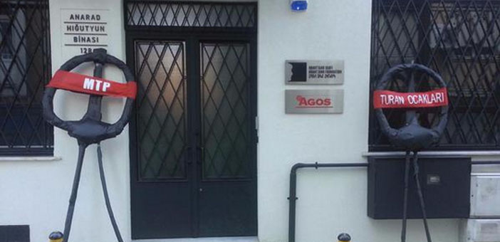 Agos’a siyah çelenk davası başladı