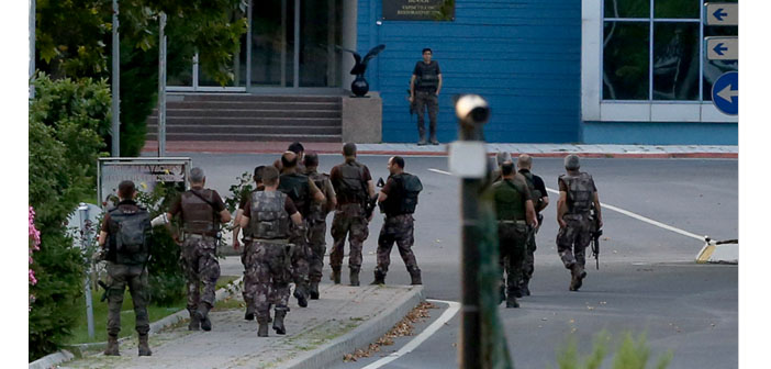 Hava Harp Okulu'nda arama