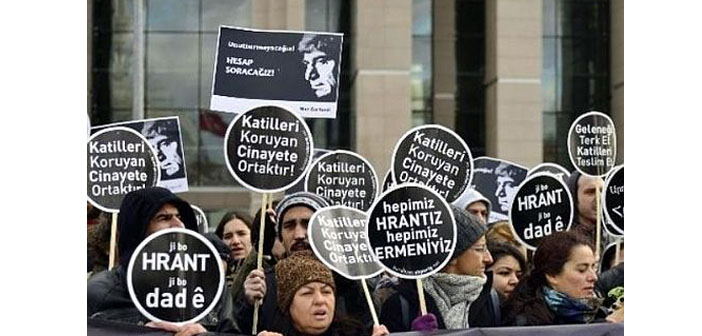 Dink cinayeti soruşturması: Öz ve 6 şüpheli adliyeye sevk edildi