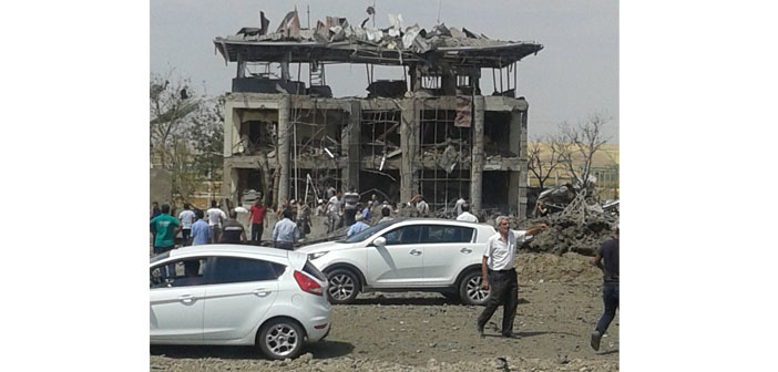 Diyarbakır’da bombalı saldırı