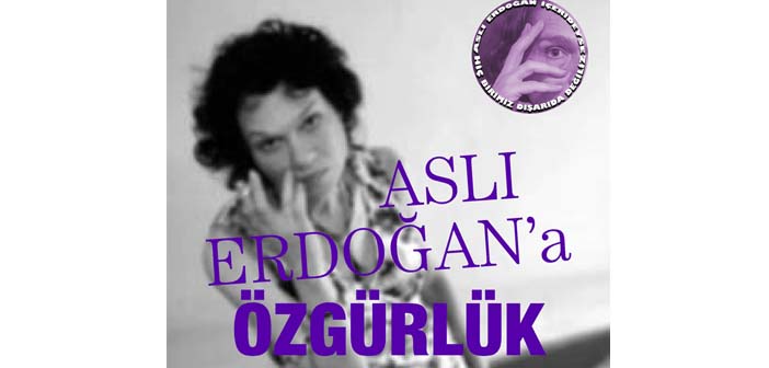 Aslı Erdoğan için basın toplantısı
