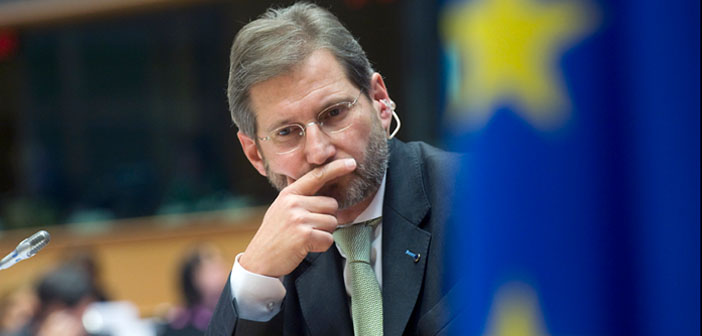 Hahn: Türkiye'nin AB üyeliği gerçek dışı olmaya başladı