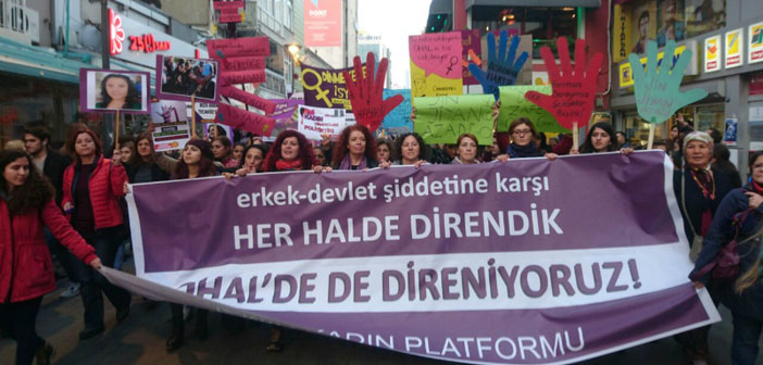 8 Mart yasağı kalktı, kadınlar sokaklarda olacak