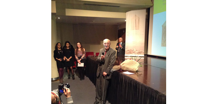 Modern mimarinin emektarına saygı