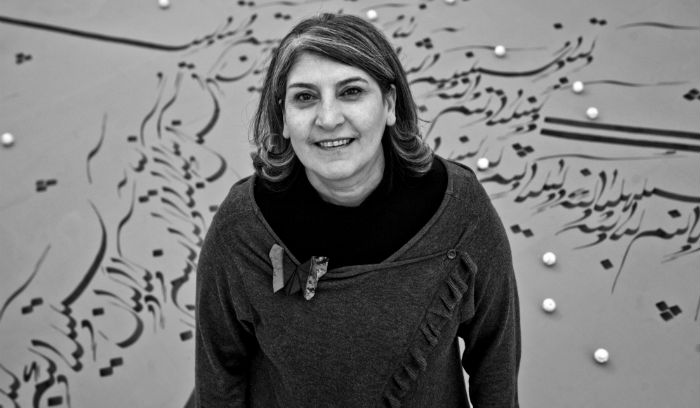 Harflerle inşa edilen bir oda: Written Room