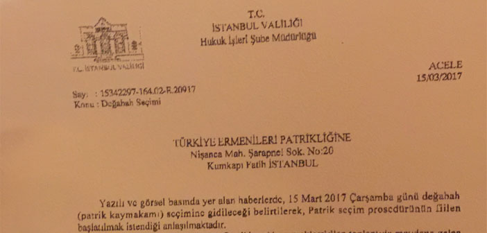 Valilik’ten seçime müdahale