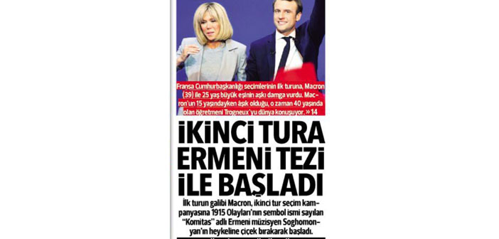 Hürriyet’ten Gomidas için tuhaf tanımlama