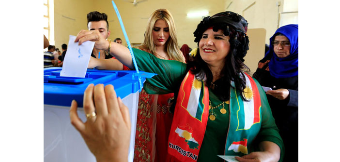 IKBY referandumundan ilk sonuçlar: Yüzde 93 'evet'