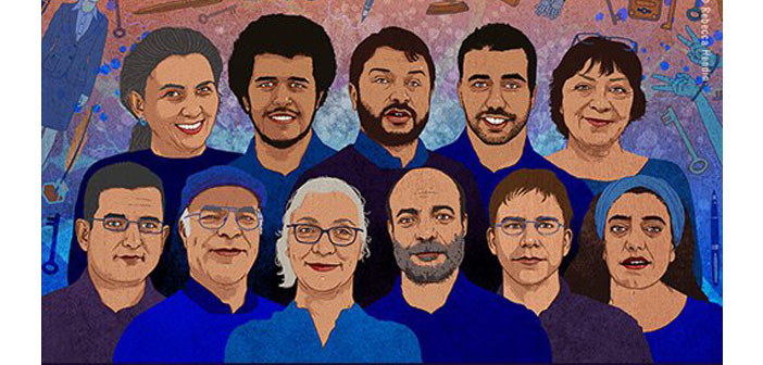 Sekiz hak savunucusuna tahliye