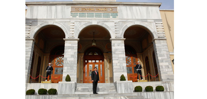 Valilik'te patriklik seçimine ilişkin görüşme