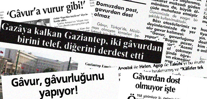 ‘Yazılı Basında Gâvur Söylemi’ raporu yarın Havak Salonu'nda