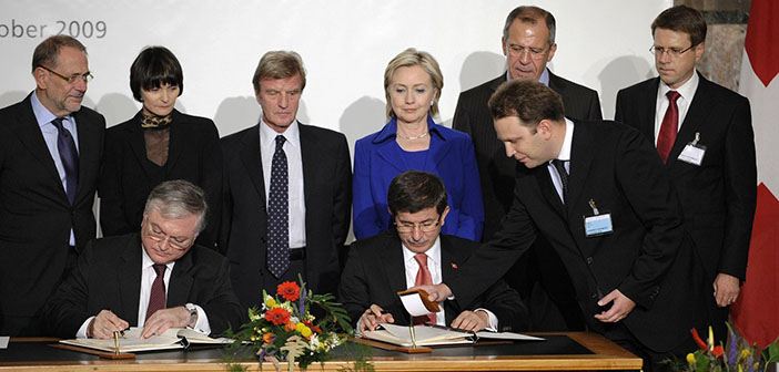 Ankara ve Yerevan protokolleri tartışıyor