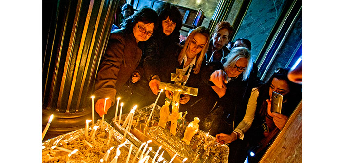 Benzersiz Sveti Stefan Kilisesi yedi sene sonra kapılarını açtı